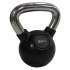 Sanden Kettlebell rubber omtrokken en chroom greep 1 x 4 kg (KBRC4)  (KBRC4)